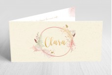 Bloemen illustratie rond Bloemen illustratie rond